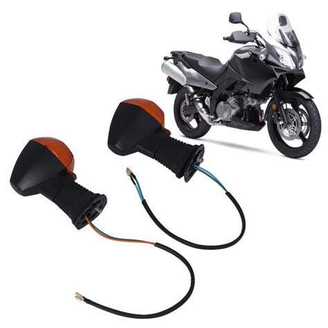 Akozon Clignotants Avant De Moto Clignotant Avant De Moto Lumi Re Vive