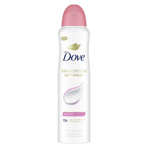 Dove Advanced Care Powder Soft Dry Spray Antiperspirant Deodorant