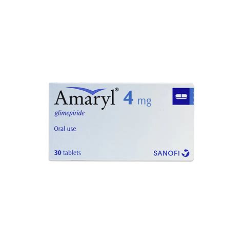 Amaryl 4 Mg Tablet 30s Pharmacare Online