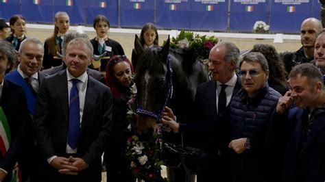 125 Fieracavalli Il Padiglione Del Masaf Inaugurato Con Varenne