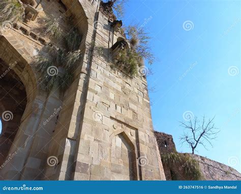 View of the Ruins of a Fort on a Hill Stock Photo - Image of damaged, jammu: 263747516