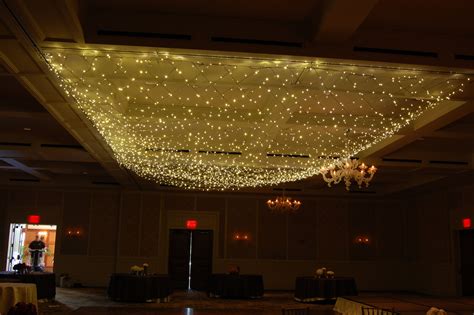 Twinkle Lights for Elegant Ceiling Decor