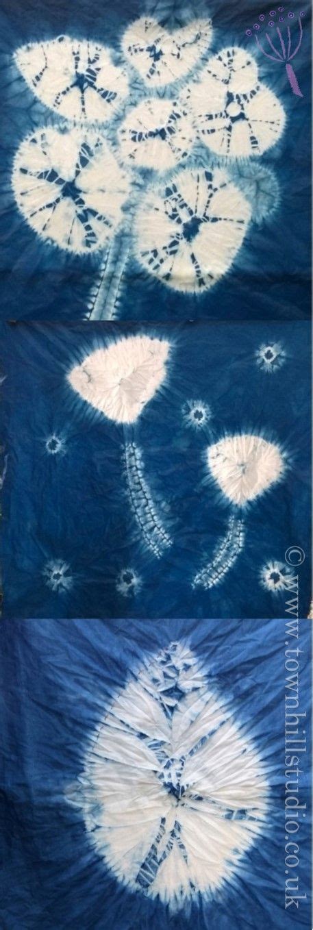 Shibori Workshops Courses Townhill Studio Indigo Cloth Shibori