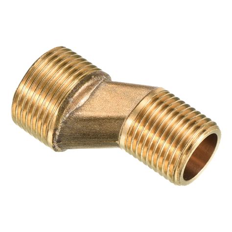 Uxcell Faucet Adapter Brass Wall Mount G1 2 To G3 4 Male Thread Claw