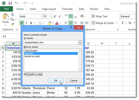 How To Copy An Excel Worksheet