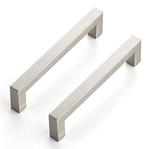 Snapklik Pack Inch Kitchen Square Cabinet Handles Satin