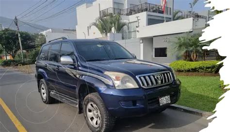 Toyota Land Cruiser Prado TX L 2 7L Usado 2007 Color Azul Precio U