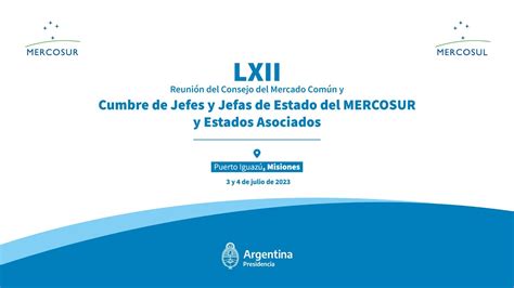 Cierre De La Lxii Cumbre De Jefes Y Jefas De Estado Del Mercosur Y