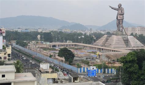 AP CM Unveils 125 Ft Tall BR Ambedkar Statue Daily Excelsior