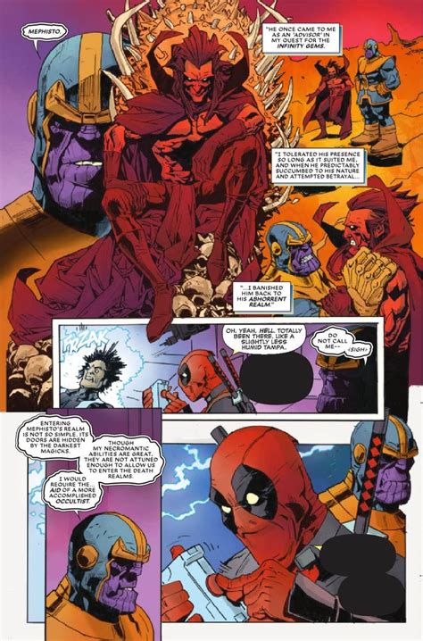 Preview: Deadpool vs. Thanos #3 - All-Comic.com | Deadpool, Marvel ...