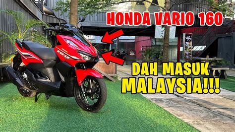 HONDA VARIO 160 MALAYSIA TEST RIDE LAUNCHING YouTube