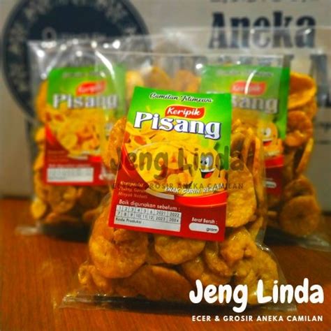 Jual Keripik Pisang Manis Banana Chips Rasa Madu Atau Cokelat