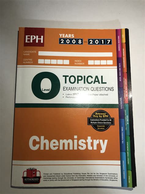 Chemistry O Level TYS 08 17 Hobbies Toys Books Magazines