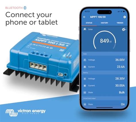 Victron Energy Smartsolar Mppt 100v 30 Amp 12 24 Volt Solar Charge Controller