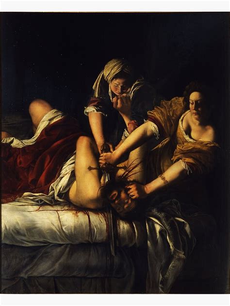 "Judith Slaying Holofernes by Artemisia Gentileschi" Framed Art Print by niceaesthetics | Redbubble