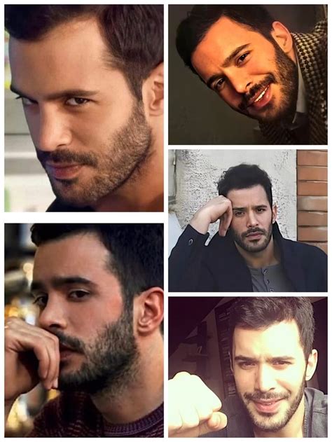 Several Different Pictures Of Men With Beards