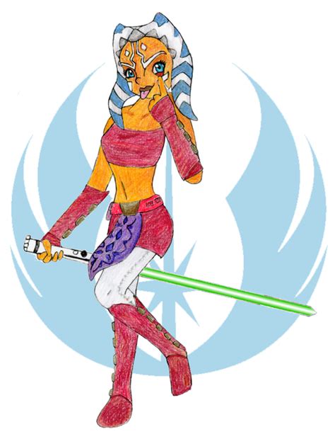 -Ahsoka Tano::Jedi Padawan- by PinkKirby15 on DeviantArt