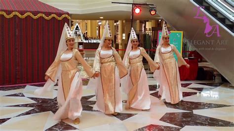 Lebanese Dabke Girls Only In Dubai By Elegant Art Events Uae Youtube