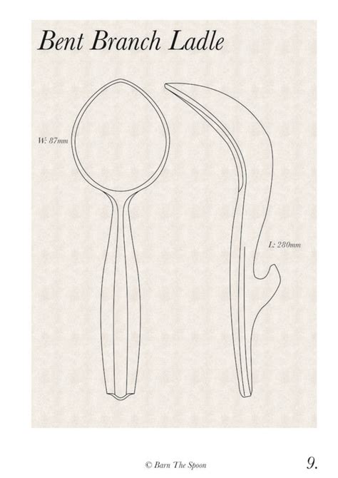 16 Spoon Templates Spoon Club Wood Spoon Carving Simple Wood