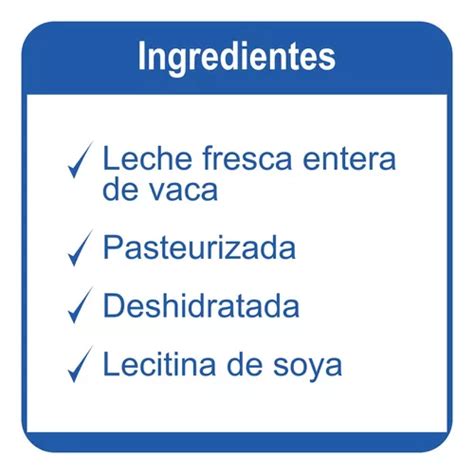 Leche En Polvo Entera Instantanea Colun 1440 Gramos MercadoLibre