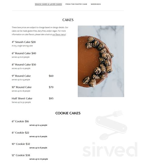 Goldenrod Pastries menus in Lincoln, Nebraska, United States