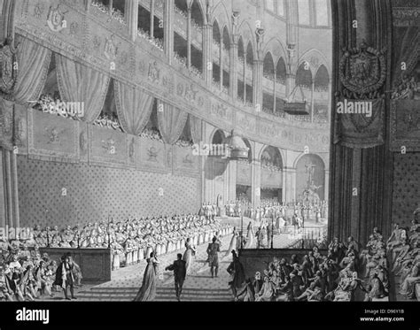 Coronation Of Napoleon I In Notre Dame Banque De Photographies Et D