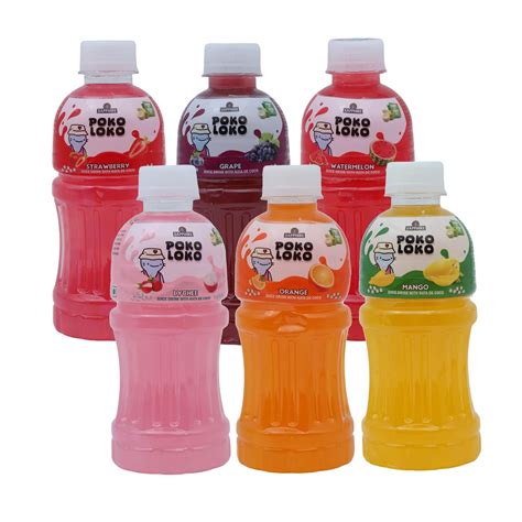 Sapphire Poko Loko Assorted Flavoured Fruit Juice Drink With NATA De