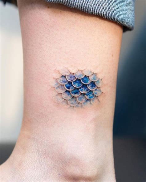 Mermaid Scales In Mermaid Scales Tattoo Scale Tattoo Mermaid