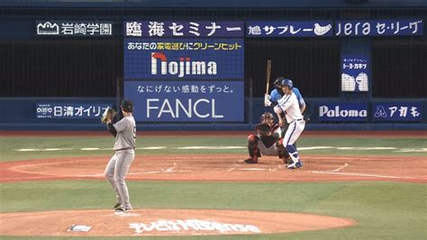 【動画】3回裏、桑原選手が左中間へのソロホームランを放ち同点！ スポーツナビ「yokohama Dena Baystars」