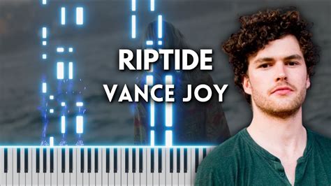 Riptide By Vance Joy Piano Tutorial Cover Free Midi Youtube