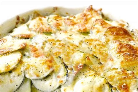 Kartoffel Zucchini Gratin Nach Italienischem Rezept