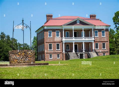 South Carolina Sc Charleston Drayton Hall Historic Plantation Stock