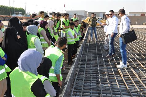 زيارة علمية ميدانية لطلبة المرحلة الرابعة قسم الهندسة المدنية كلية