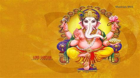 Ganesha Mool Mantra Chants Puranic Times Youtube