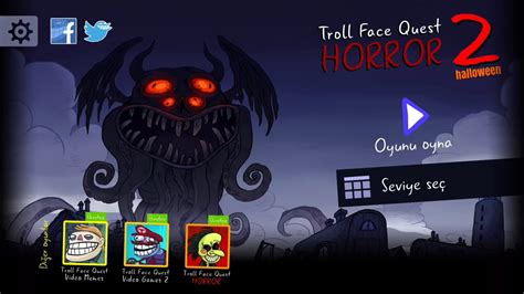 Troll Face Quest Horror 2 All Level Gameplay Walkthrough Andriod Youtube