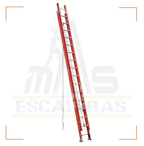 Escalera Extensi N Fibra De Vidrio Pelda Os Mts Certificada