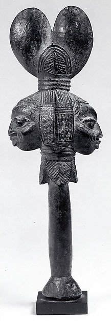 Sango Staff Ose Sango Janus 19th20th Century Geography Nigeria