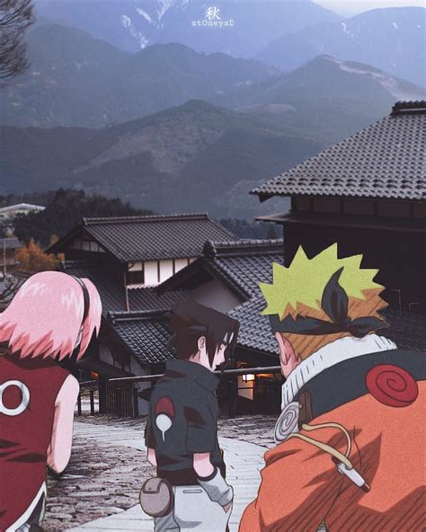 Naruto Sakura Sasuke Aesthetic Anime Animeislife Boruto Fairytail