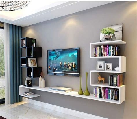 Outstanding Ideas For Tv Shelves To Design More Attractive Living