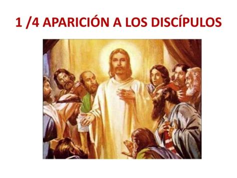 APARICIONES DE JESÚS RESUCITADO PPT