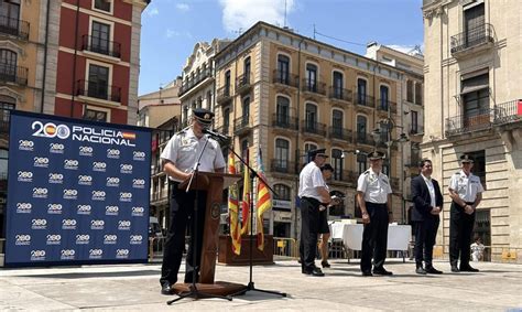 La Polic A Nacional Festej Su Aniversario En Alcoy Con Un Acto En