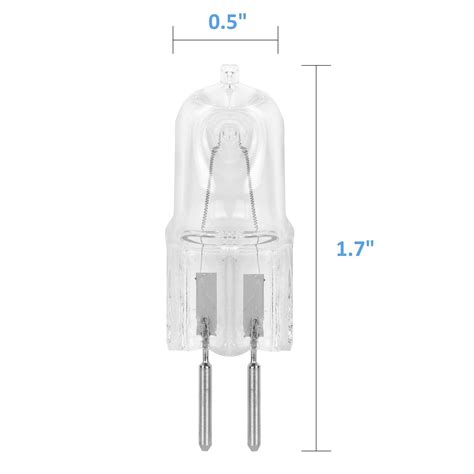 30 Pack 20 Watt GY6 35 12 Volt Clear Dimmable T4 Q20 GY6 35 CL 12V 20W