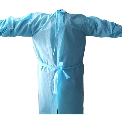 Isolation Gown Gsm Material Pp Pe Africa Medical Supplies Platform