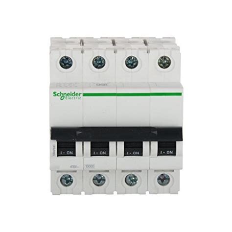 White And Black A N P C Single Phase V Pole Electric Schneider