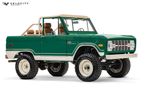 Classic Ford Bronco Restoration Project Velocity Restorations