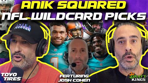 Nfl Wildcard Weekend Bets And Josh Cohen On The Miami Dolphins With Jason