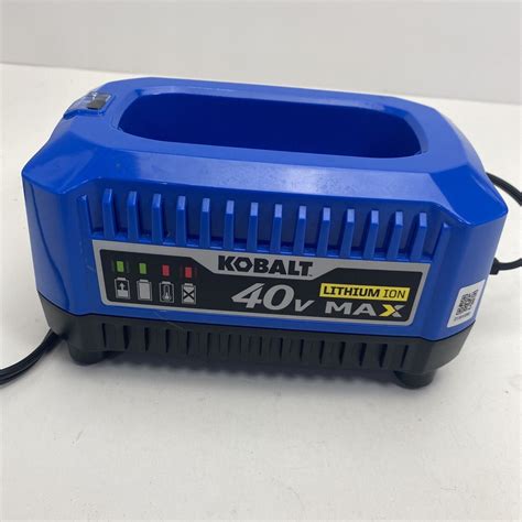 Kobalt Krc 40 06 40v Max Lithium Ion Battery Charger Battery 2 5 Ah Kb 245 06 Ebay