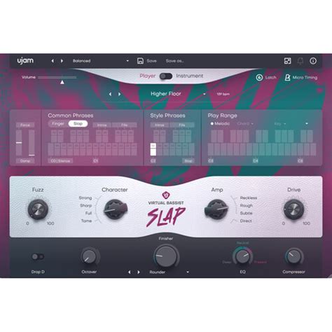 Ujam Virtual Bassist Slap Virtual Instrument Plug In Vb Slap Bandh