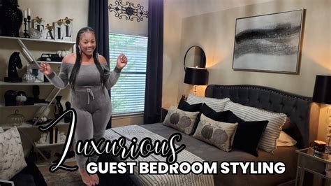 Luxurious Fall Guestroom Bedroom Decorate With Me Youtube