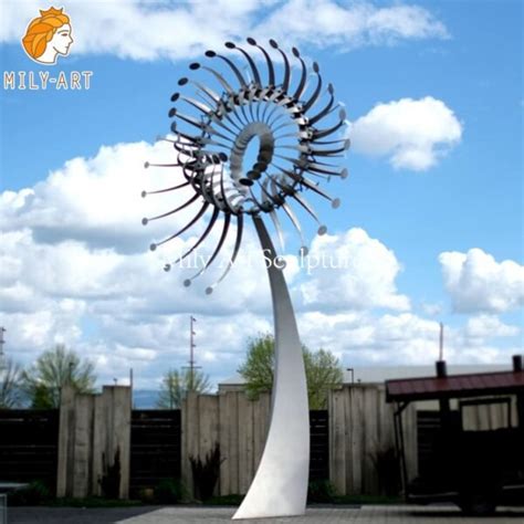 Large Metal Garden Kinetic Wind Sculptures with Beautiful Designs for ...